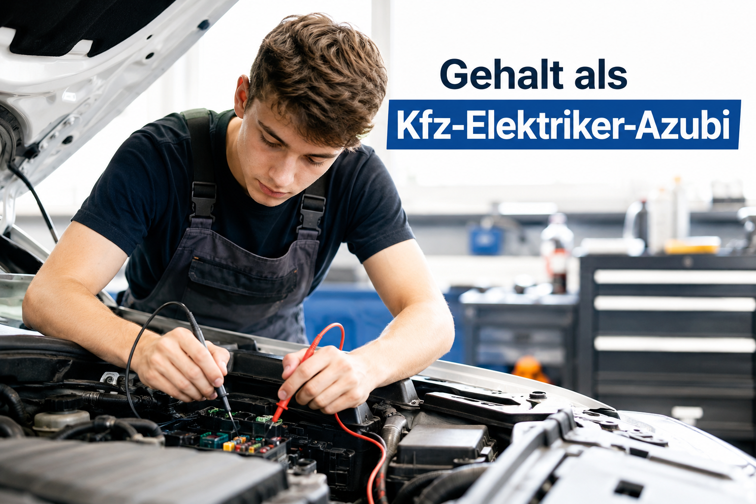Gehalt als Kfz-Elektriker-Azubi